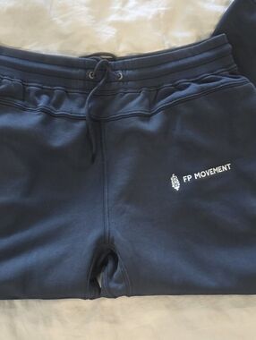 Free People FP Movement Navy Blue Track Joggers